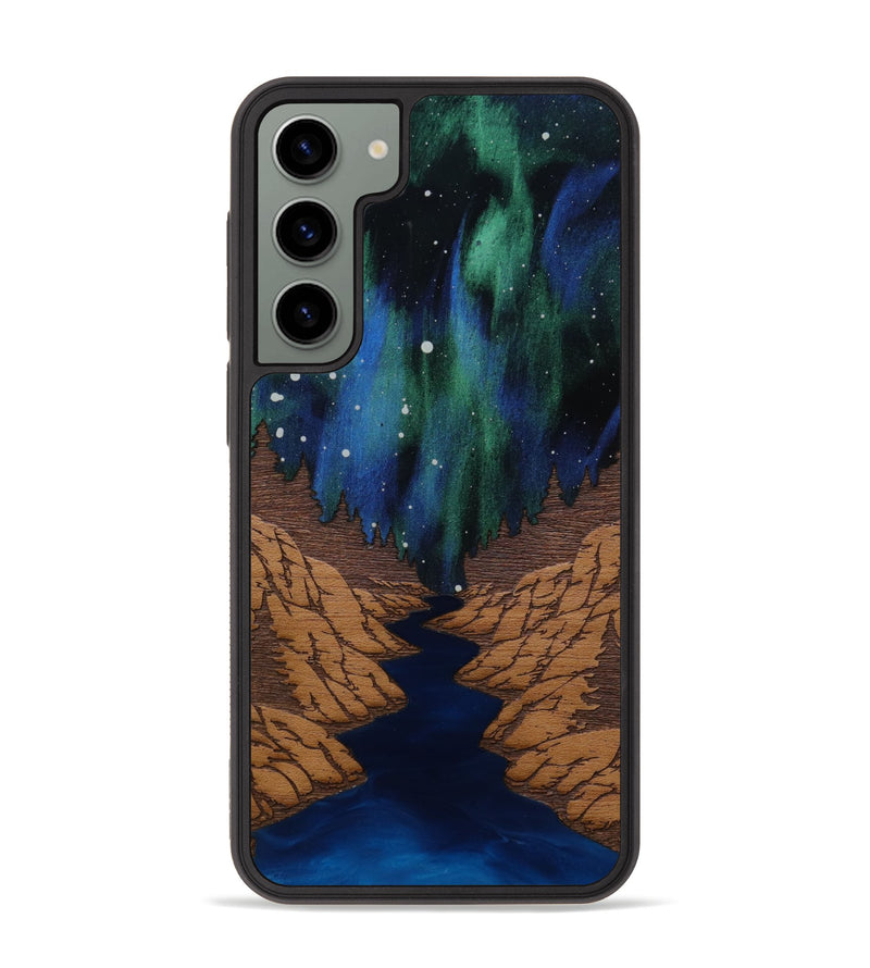 Galaxy S23 Plus Wood Phone Case - Flow (Terrain)
