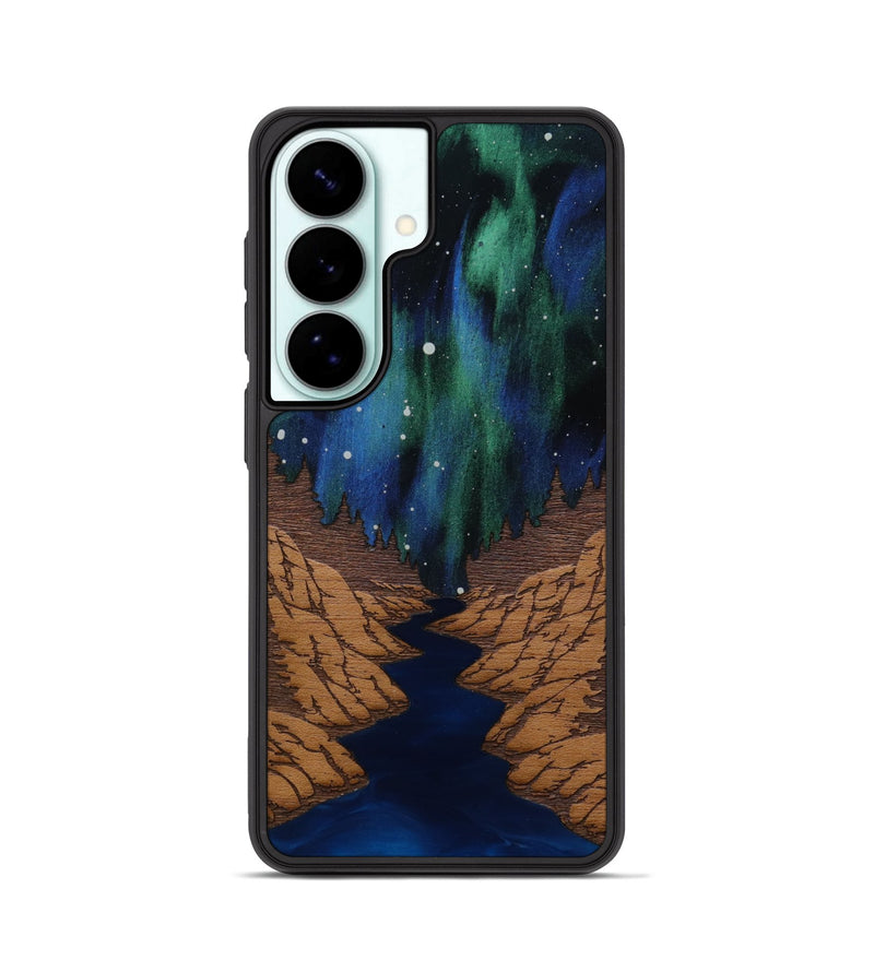 Galaxy S26 Wood Phone Case - Flow (Terrain)