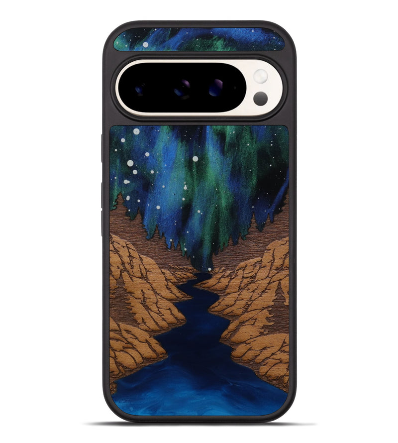 Pixel 9 Pro XL Wood Phone Case - Flow (Terrain)