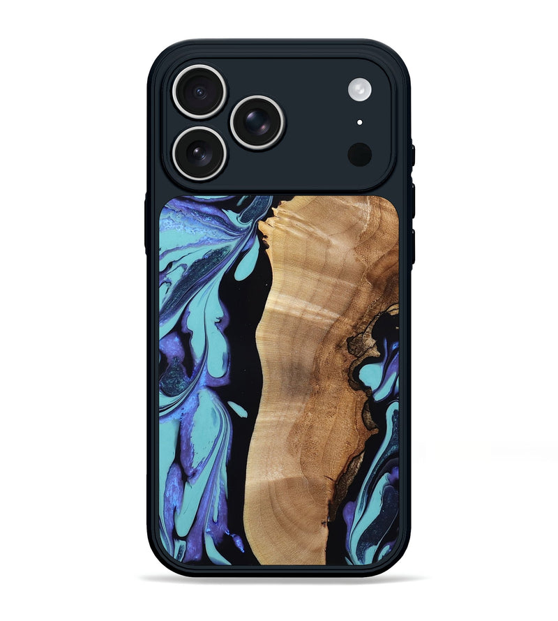 iPhone 17 Pro Max Wood Phone Case - Margot (Purple, 804899)