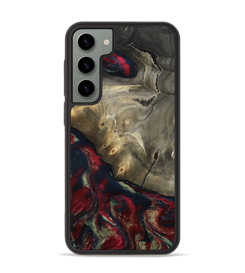 Galaxy S23 Plus Wood Phone Case - Margret (Red, 804904)