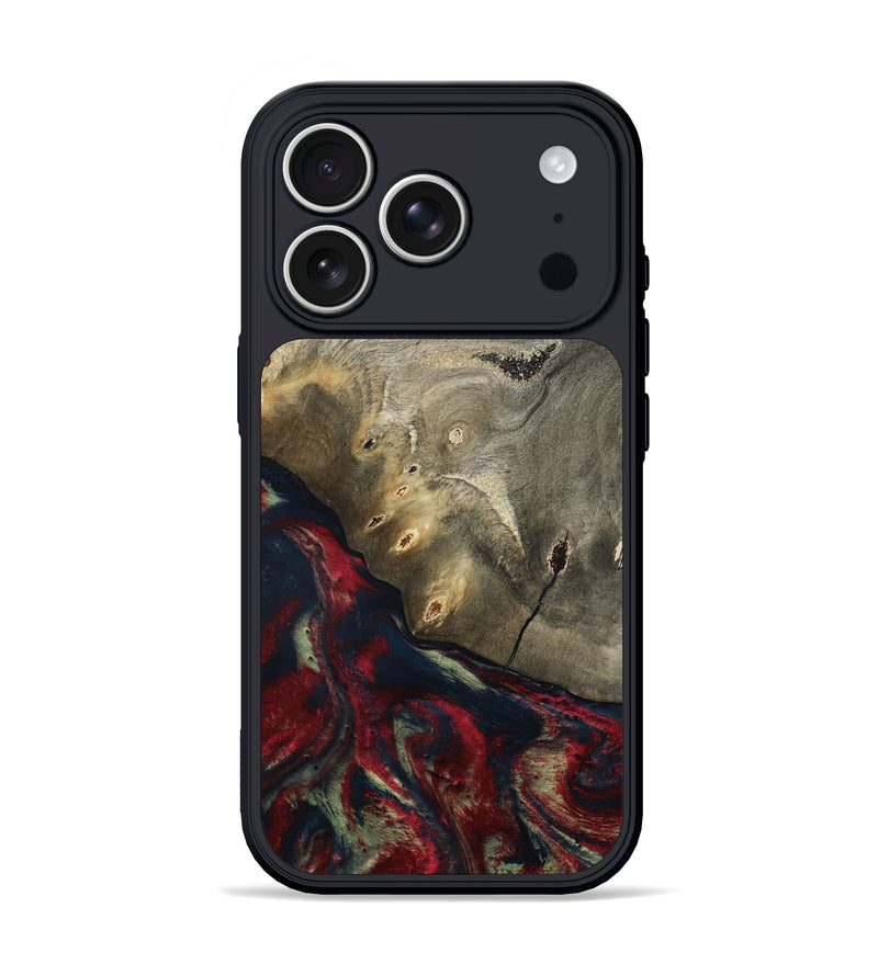 iPhone 17 Pro Wood Phone Case - Margret (Red, 804904)