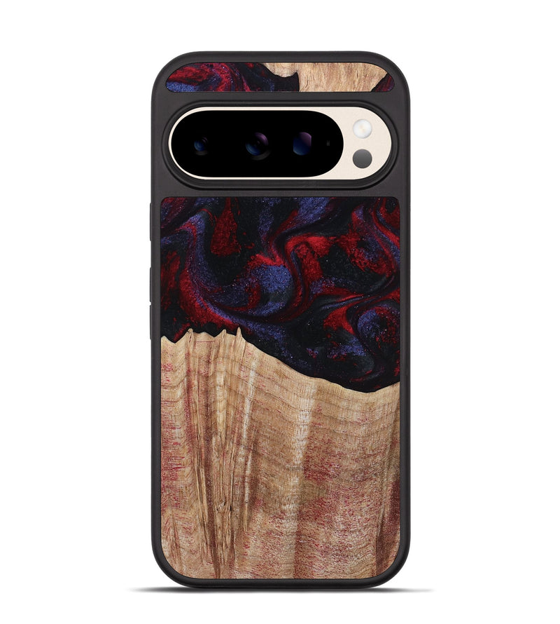 Pixel 10 Wood Phone Case - Elza (Red, 804906)