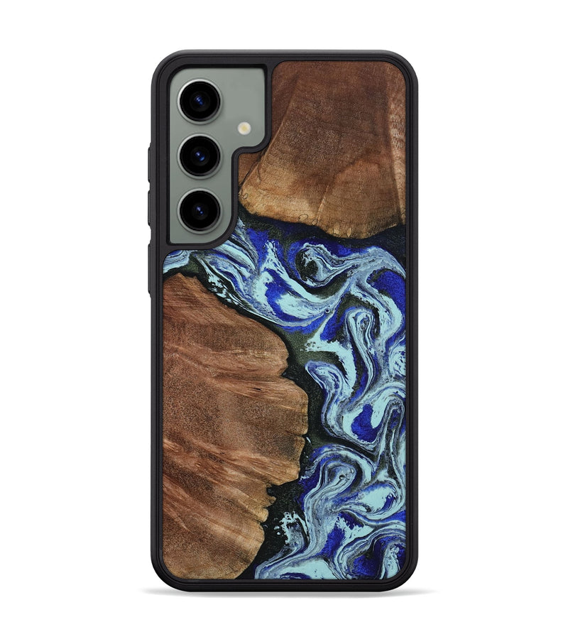 Galaxy S24 Plus Wood Phone Case - Earlene (Blue, 804912)
