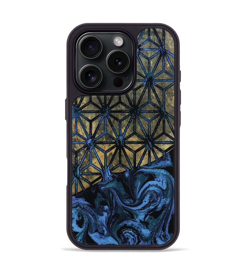 iPhone 16 Pro Wood Phone Case - Starla (Pattern, 804920)