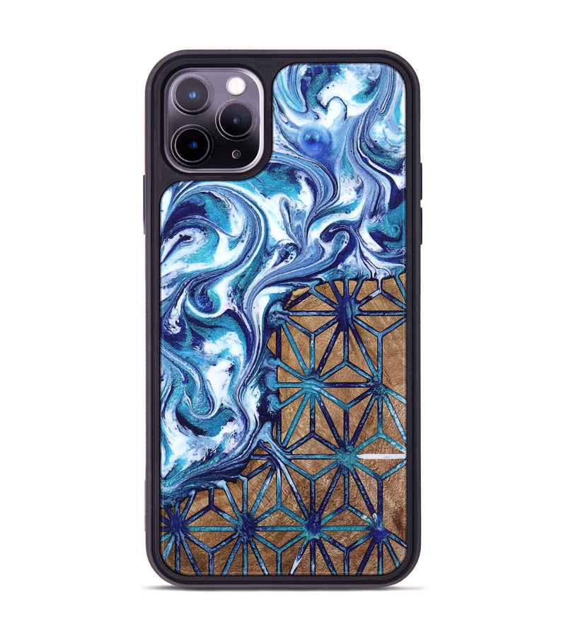 iPhone 11 Pro Max Wood Phone Case - Zhuri (Pattern, 804926)