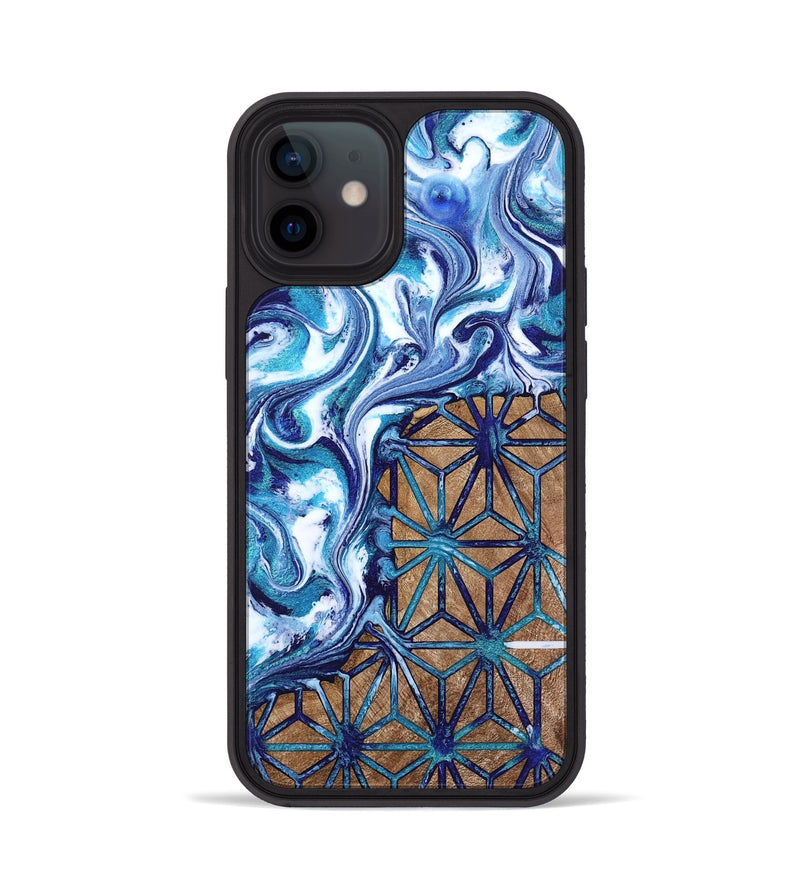 iPhone 12 Wood Phone Case - Zhuri (Pattern, 804926)