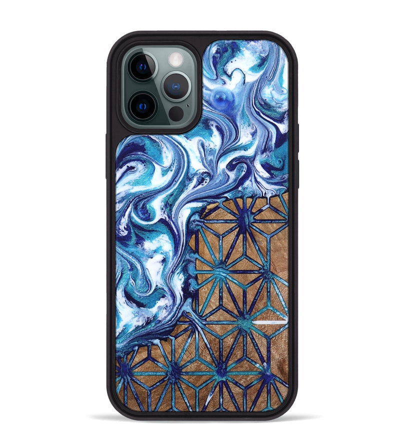iPhone 12 Pro Max Wood Phone Case - Zhuri (Pattern, 804926)