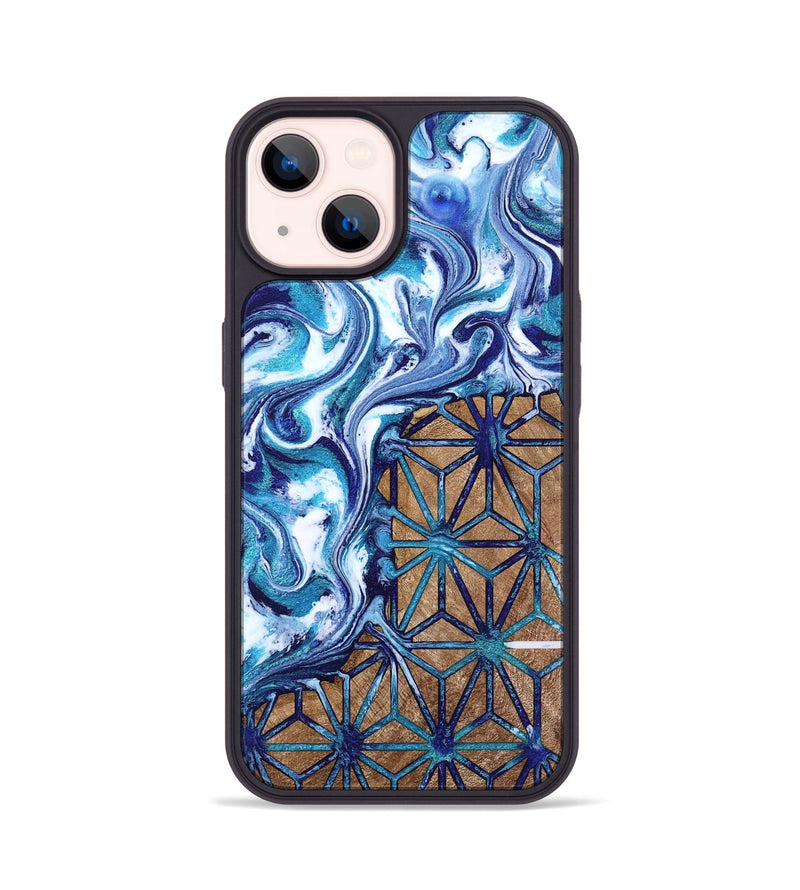 iPhone 14 Wood Phone Case - Zhuri (Pattern, 804926)