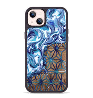 iPhone 14 Plus Wood Phone Case - Zhuri (Pattern, 804926)