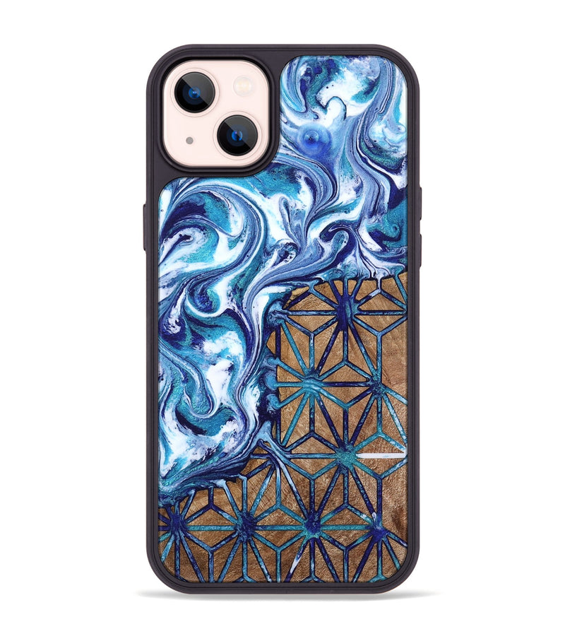 iPhone 14 Plus Wood Phone Case - Zhuri (Pattern, 804926)
