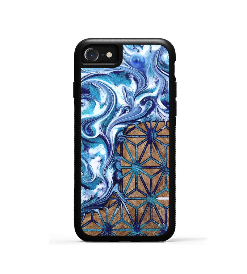 iPhone SE Wood Phone Case - Zhuri (Pattern, 804926)