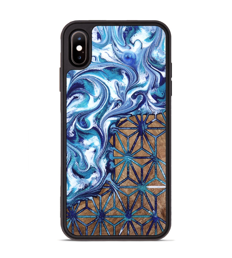 iPhone Xs Max Wood Phone Case - Zhuri (Pattern, 804926)