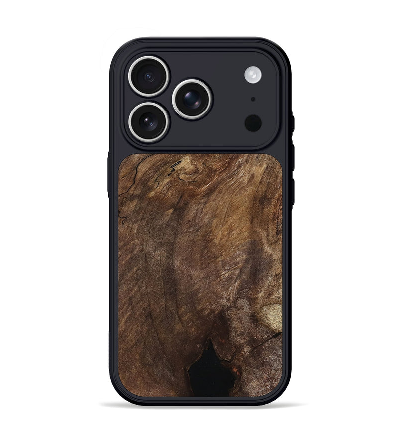 iPhone 17 Pro Wood Phone Case - Edmund (Wood Burl, 804933)