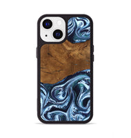 iPhone 13 Wood Phone Case - Kirsten (Blue, 804942)