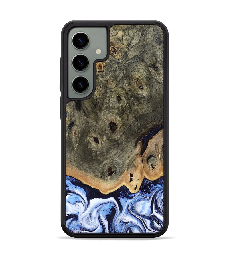 Galaxy S24 Plus Wood Phone Case - Saul (Blue, 804944)