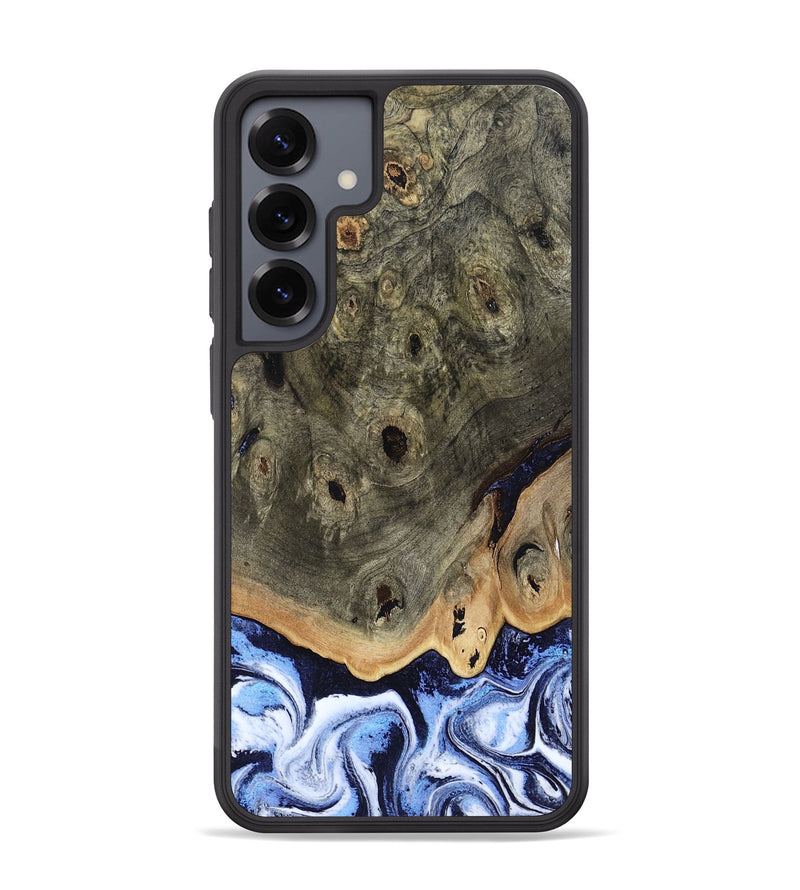 Galaxy S25 Plus Wood Phone Case - Saul (Blue, 804944)