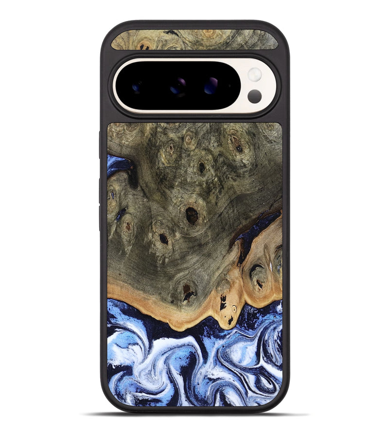 Pixel 10 Pro XL Wood Phone Case - Saul (Blue, 804944)