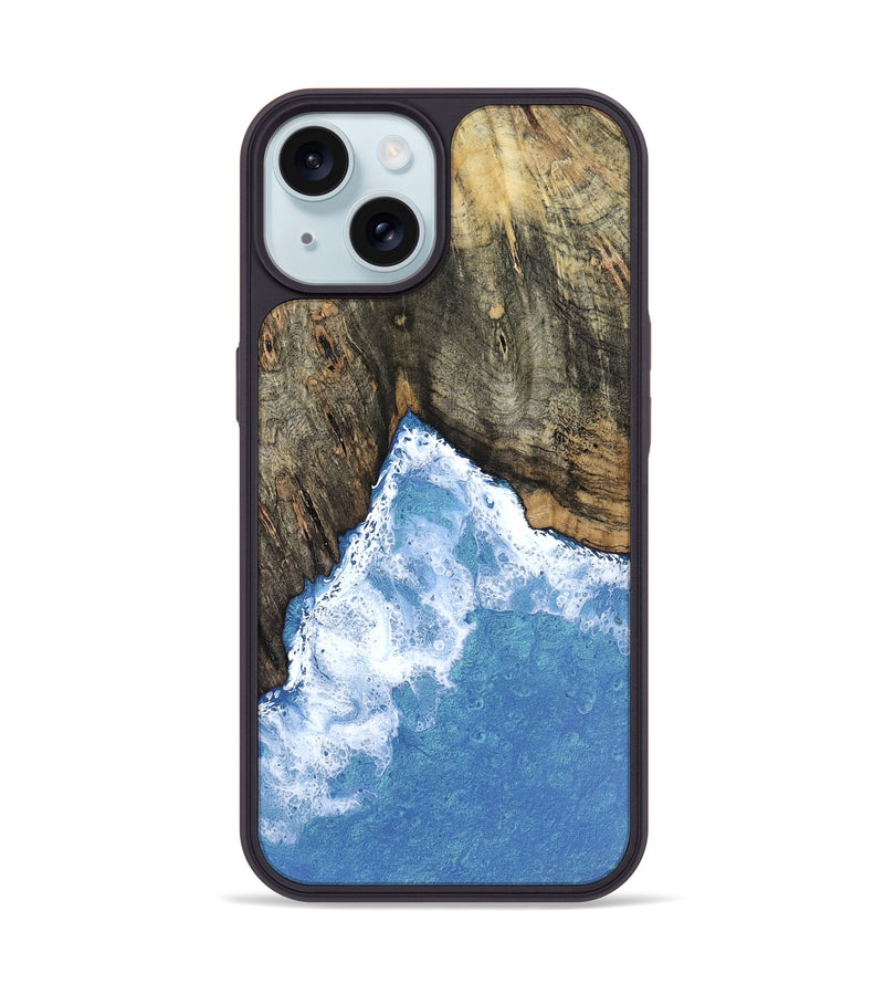 iPhone 15 Wood Phone Case - Alysa (Coastal, 804952)