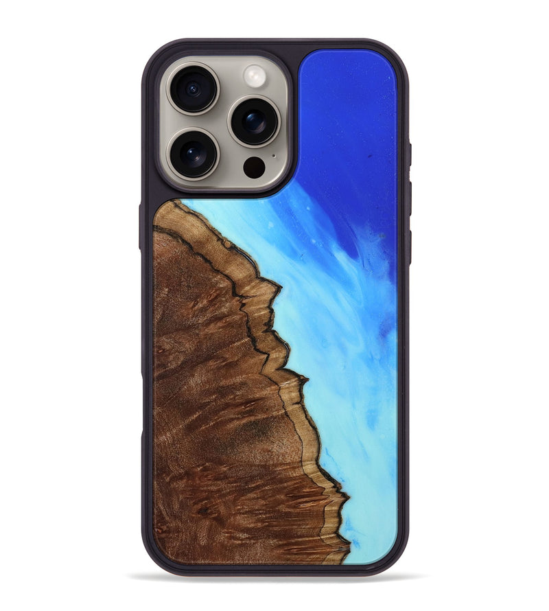 iPhone 16 Pro Max Wood Phone Case - Tess (Coastal, 805000)
