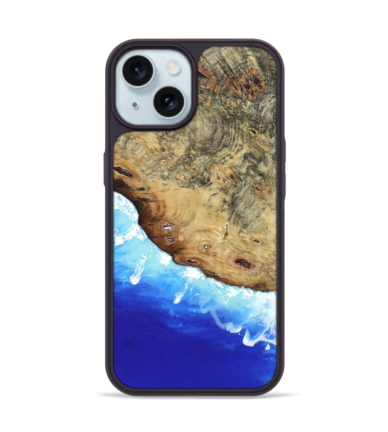 iPhone 15 Wood Phone Case - Kaila (Coastal, 805002)
