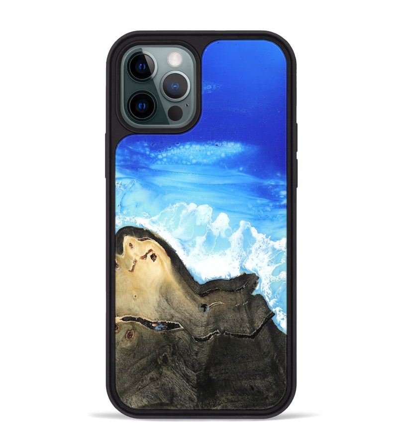 iPhone 12 Pro Max Wood Phone Case - Azael (Coastal, 805003)