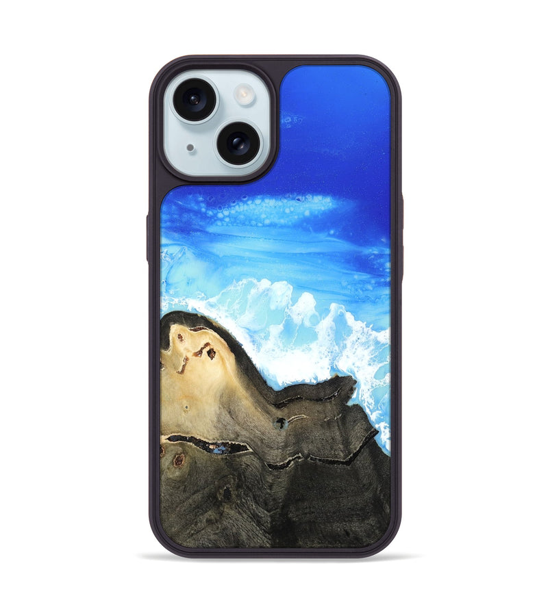 iPhone 15 Wood Phone Case - Azael (Coastal, 805003)
