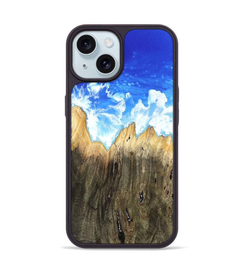 iPhone 15 Wood Phone Case - Atlas (Coastal, 805009)
