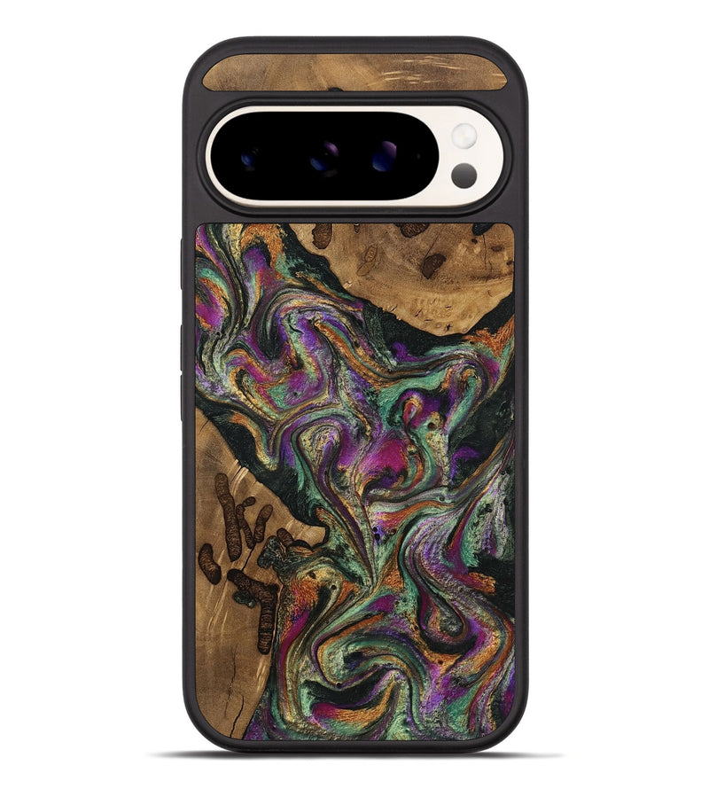 Pixel 10 Pro XL Wood Phone Case - Danny (Green, 805088)