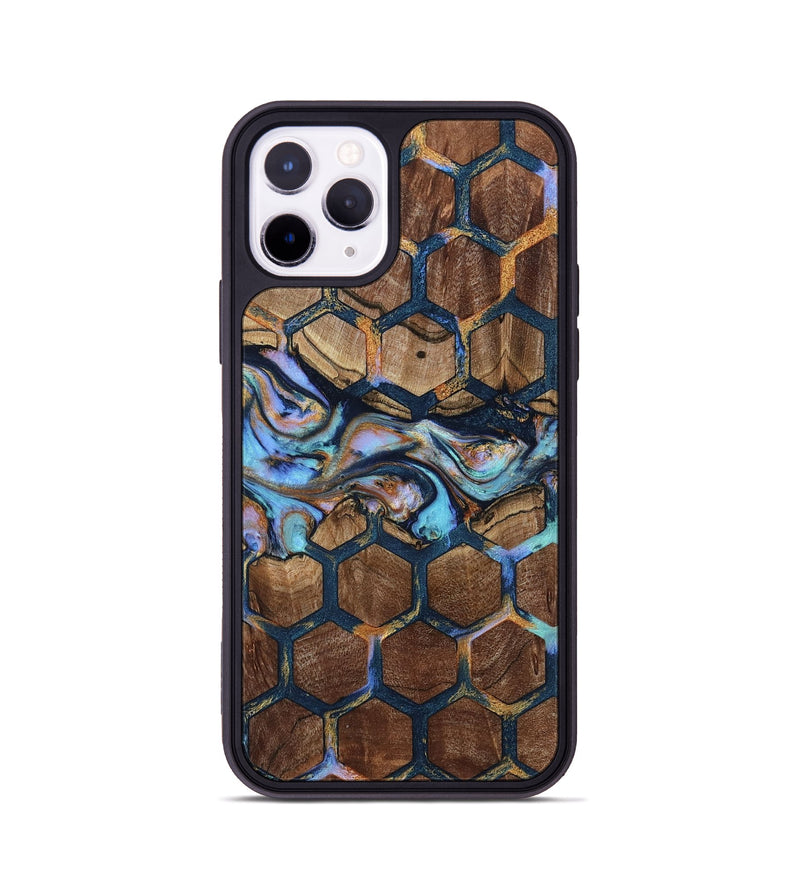 iPhone 11 Pro Wood Phone Case - Yolanda (Pattern, 805090)