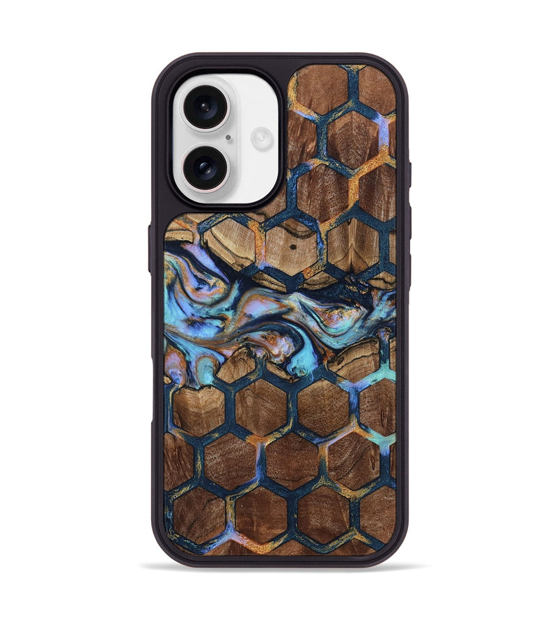iPhone 17 Wood Phone Case - Yolanda (Pattern, 805090)