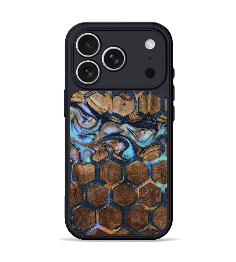 iPhone 17 Pro Wood Phone Case - Yolanda (Pattern, 805090)
