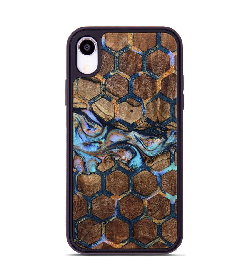 iPhone Xr Wood Phone Case - Yolanda (Pattern, 805090)