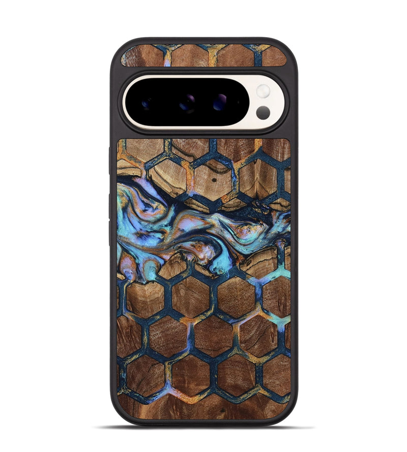 Pixel 9 Wood Phone Case - Yolanda (Pattern, 805090)