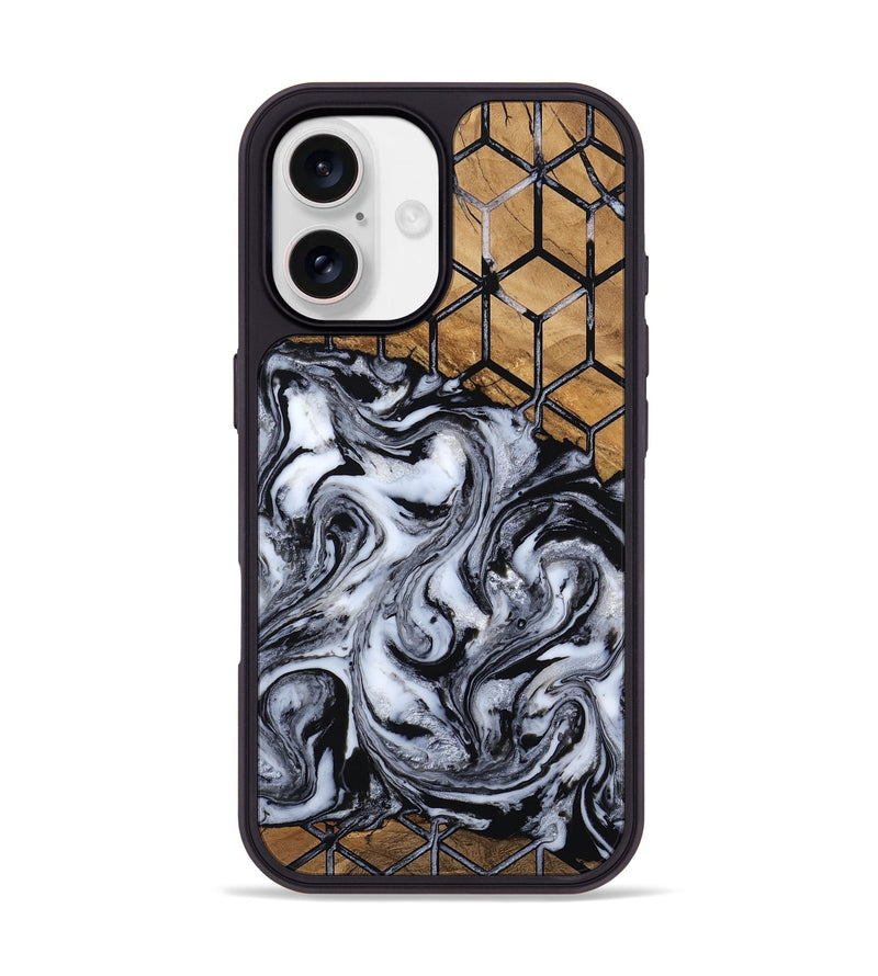 iPhone 17 Wood Phone Case - Emerie (Pattern, 805091)