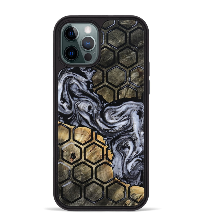 iPhone 12 Pro Max Wood Phone Case - Marcus (Pattern, 805100)