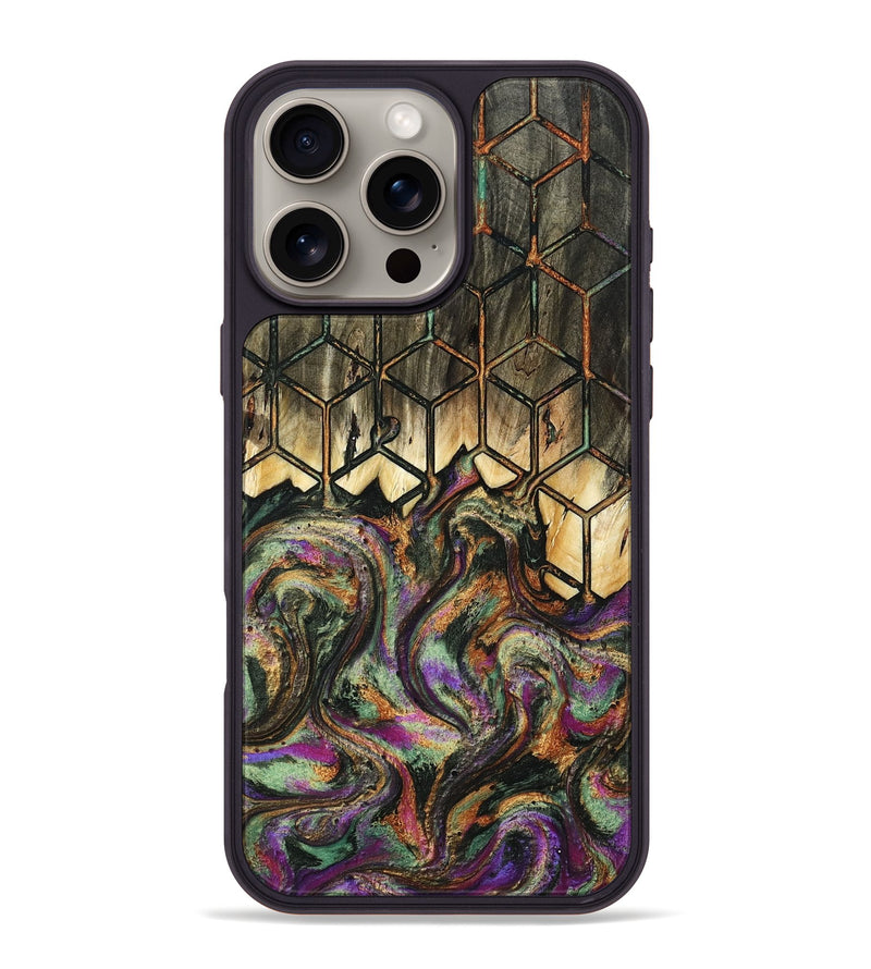iPhone 16 Pro Max Wood Phone Case - Gerardo (Pattern, 805101)