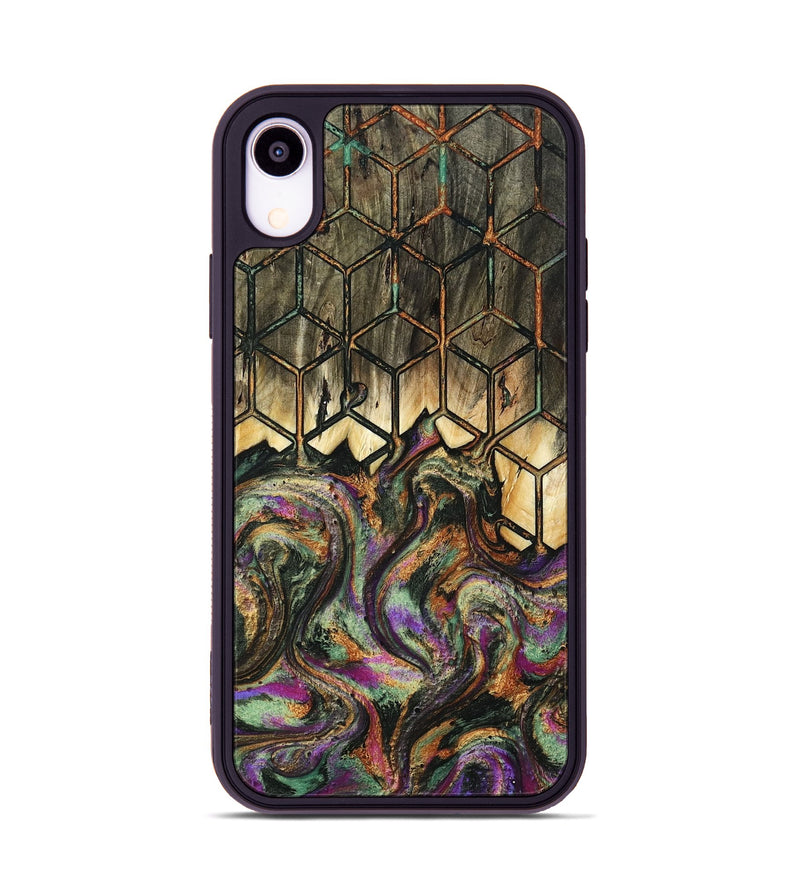 iPhone Xr Wood Phone Case - Gerardo (Pattern, 805101)