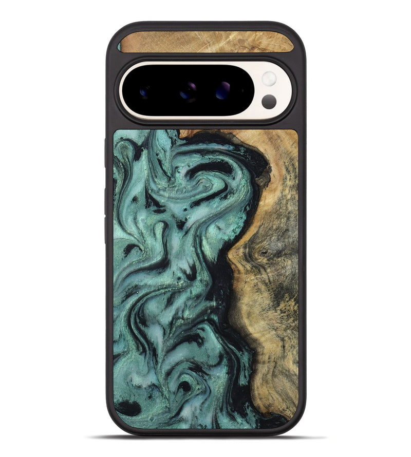 Pixel 10 Pro XL Wood Phone Case - Thelma (Green, 805109)