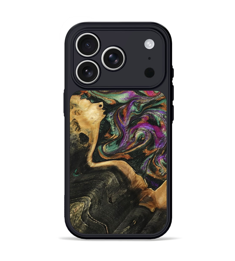 iPhone 17 Pro Wood Phone Case - Ronin (Green, 805111)