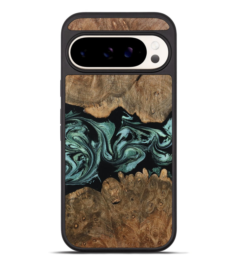 Pixel 10 Pro XL Wood Phone Case - Betty (Green, 805113)