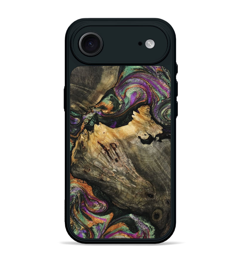 iPhone 17 Air Wood Phone Case - Rex (Green, 805118)