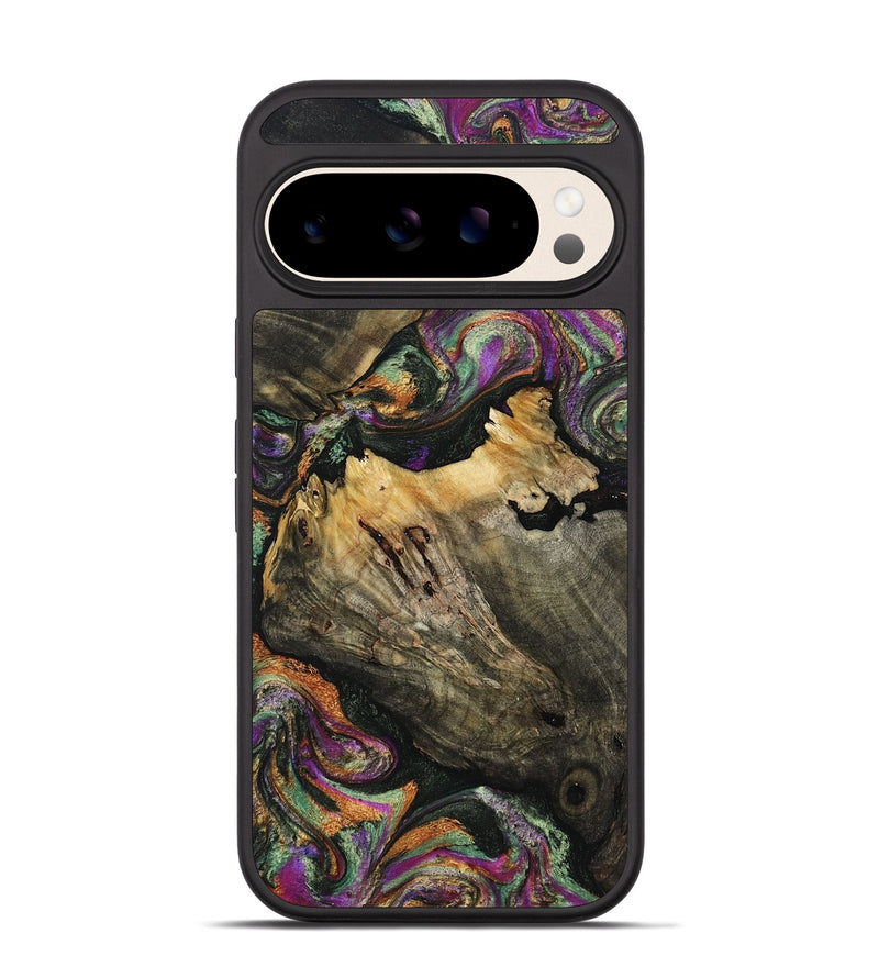 Pixel 10 Wood Phone Case - Rex (Green, 805118)