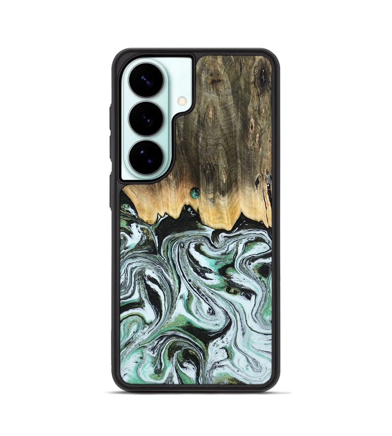 Galaxy S26 Wood Phone Case - Cecily (Green, 805120)