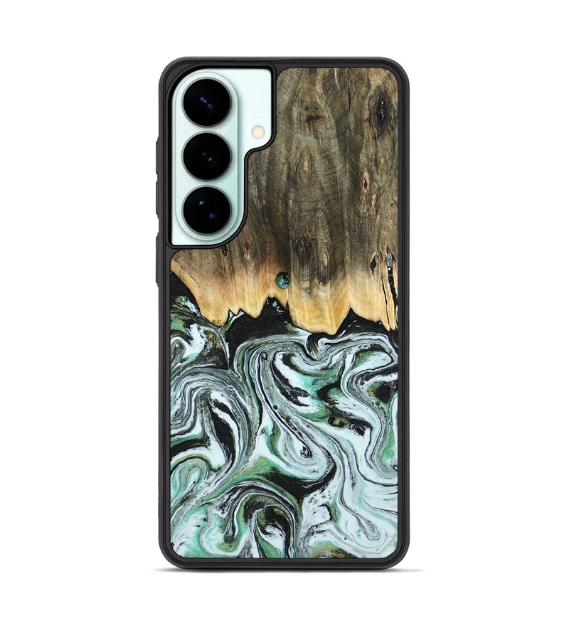 Galaxy S26 Plus Wood Phone Case - Cecily (Green, 805120)
