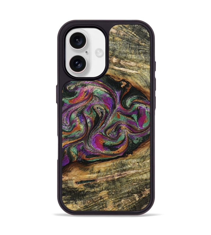 iPhone 17 Wood Phone Case - Landyn (Green, 805121)