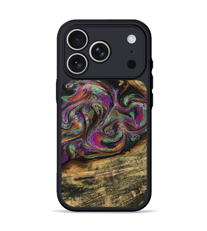 iPhone 17 Pro Wood Phone Case - Landyn (Green, 805121)