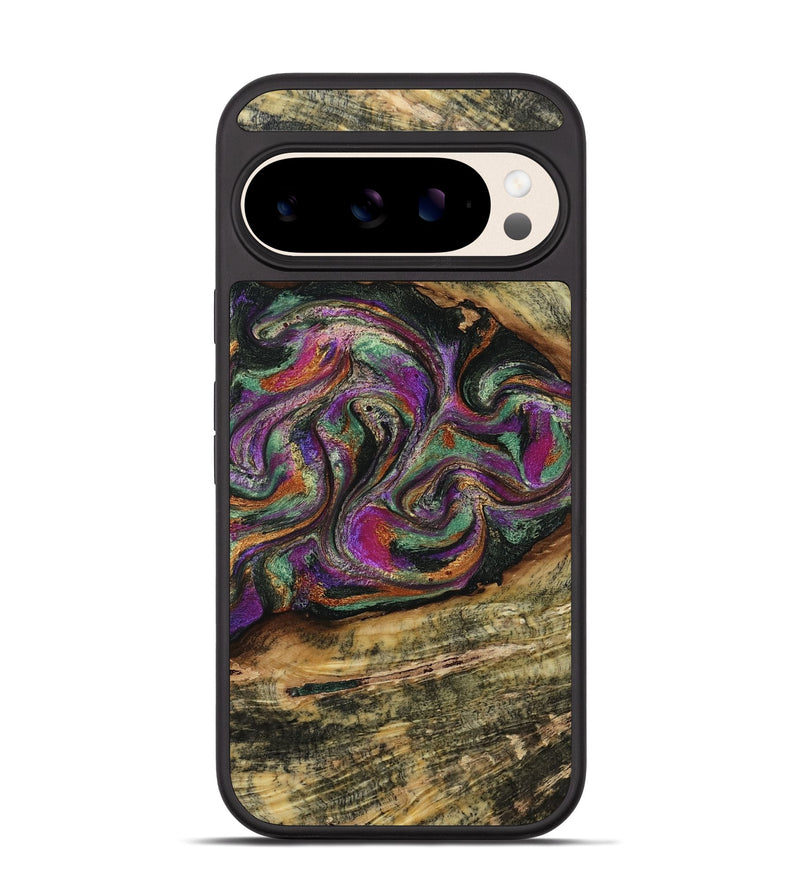 Pixel 10 Wood Phone Case - Landyn (Green, 805121)
