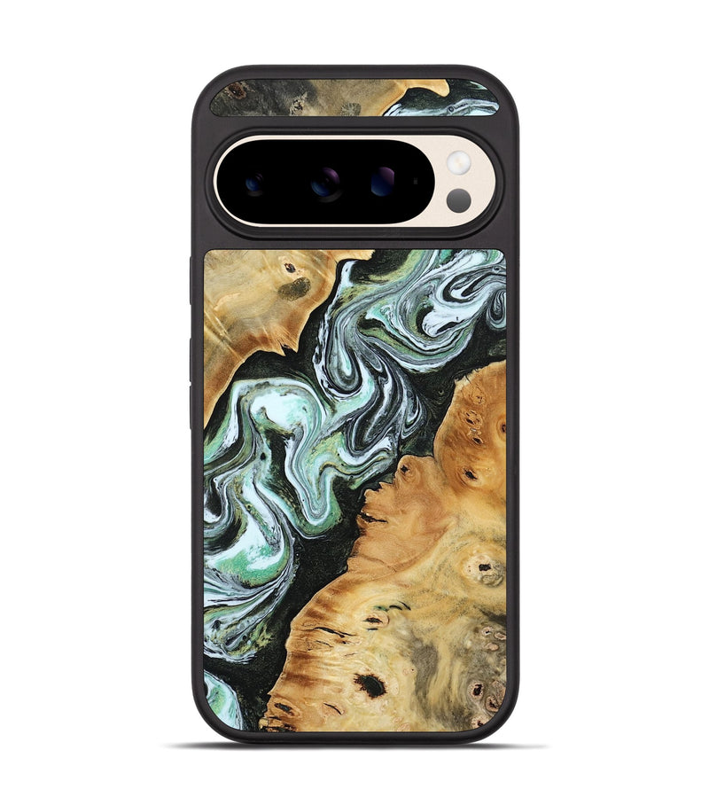 Pixel 10 Wood Phone Case - Jerad (Green, 805122)