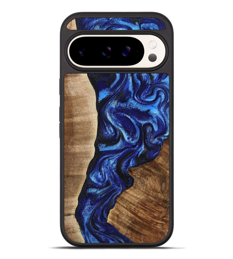 Pixel 10 Pro XL Wood Phone Case - Everest (Blue, 805129)